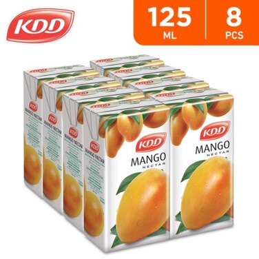 Kdd Mango Nectar 125ml x 8 Pieces