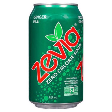 Zevia Ginger Ale 355 ml