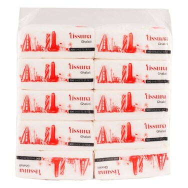 Tissuna Ghalati Tissues 300 Sheets Single Ply