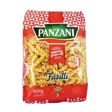 Panzani Pasta Fusilli 400gr