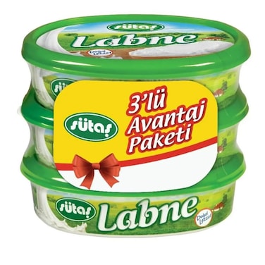 Sutas Labneh 3 Pieces 180 Gram