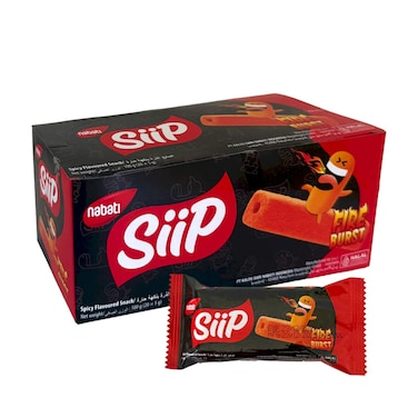 Nabati Siip Burst Spicy 20 x 5 gr