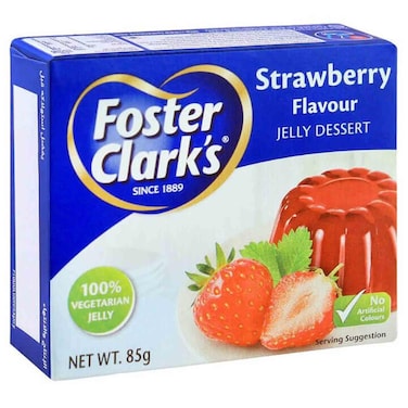 Foster Clark Jelly Strawberry 80g