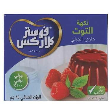 Foster Clark Jelly Raspberry 80g