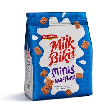 Britania Milk Bikis Mini Waffles 200 gr