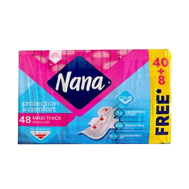 Nana Protect &amp; Comfort Thick Reg 40+8S