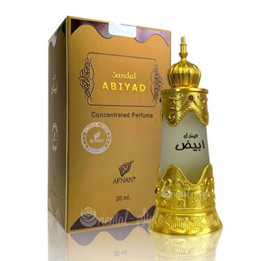 Afnan Concentrated Perfume Oil Sandal Abiyad 20ml