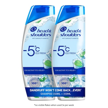 Head and Shoulder Ice Fresh Shampoo 2 x 375 ml