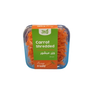 Carrot Shredded 250 gr