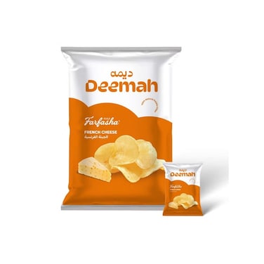 Deemah Farfasha Potato Chips Cheese 21gr