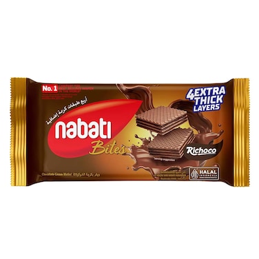 Nabati Bites Wafer Chocolate 39gr