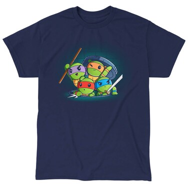 T-Shirt Men Turtles Patch Ss