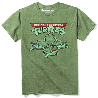 Tshirt Men Turtles Down Shoulder Ss