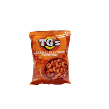 TGs Caramel Cashews 150 gr