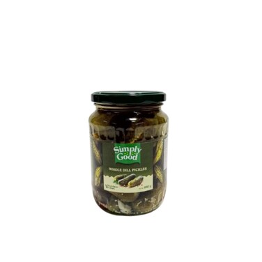 Simply Good Whole Dill Pickles 6 to 9 cm 720 gr