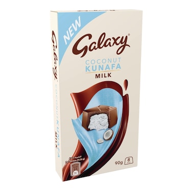 Galaxy Kunafa Coconut Chocolate 90 Gram