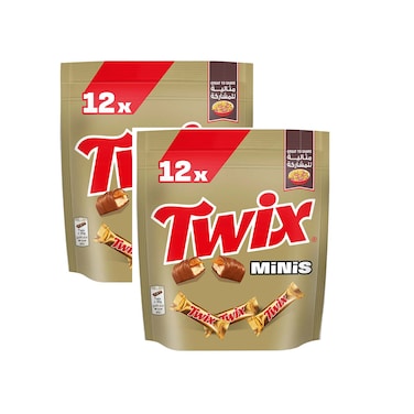 Twix Mini 240gr &times; 12 Pieces