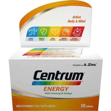 Centrum Energy Tablets 30 Pieces