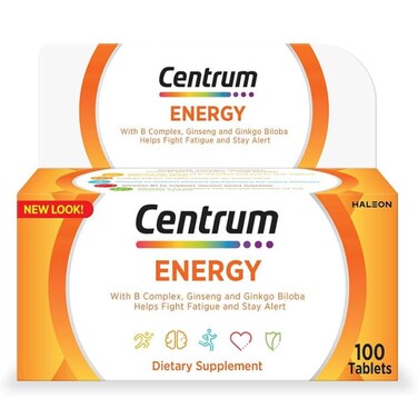 Centrum Energy Tablets 100 Pieces