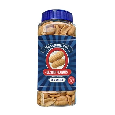 Sam's Gourmet Nuts Sea Salt Peanuts 230 gr