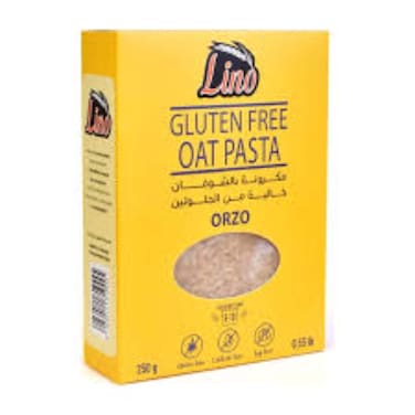 Lino Oat Pasta Orzo Gluten F 250Gr