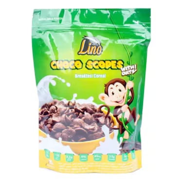 Lino Oat Cereal Choco Scoops 250gr