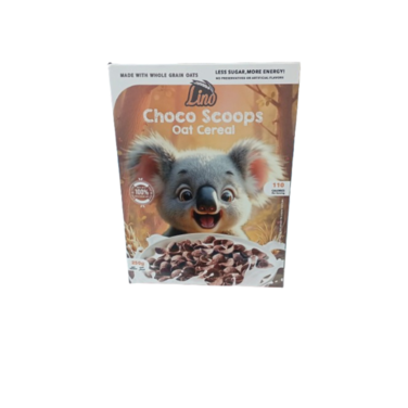 Lino Oat Cereal Choco Scoops 250gr