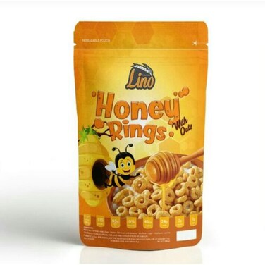 Lino Oat Cereal Honey Rings 250gr