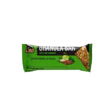 Lino Granola Bar Cinamon and  Apple 40 gr