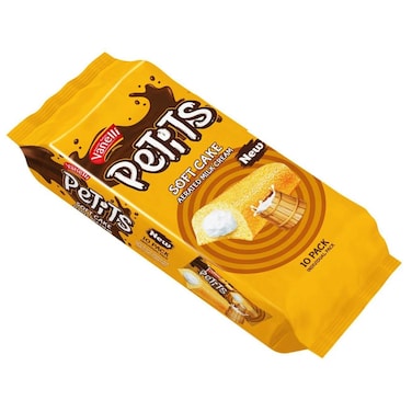 Vanelli Petit Cake Milk Cream 30Grx10 Pieces