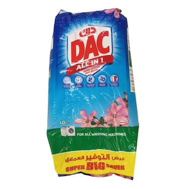 Dac Detergent Powder all in one Low Foam 10 kg