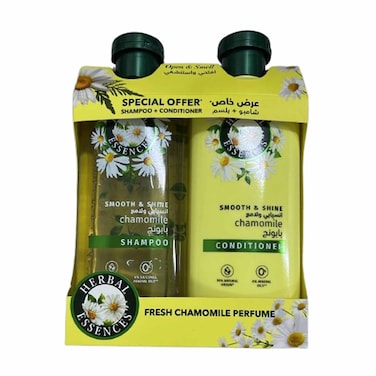 Herbal Essences Shampoo Fresh Chamomile 400 Ml + Herbal Essences Conditioner Fresh Chamomile 400 Ml