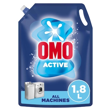 Omo Detergent Liquid Active Blue 1.8 ltr