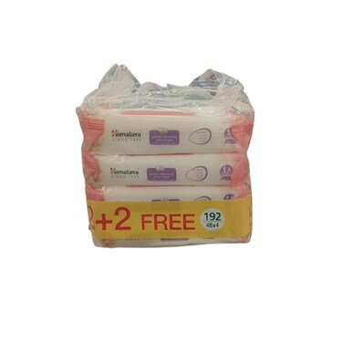 Himalaya Cleansing Baby Wipes 4 x 48 Pieces