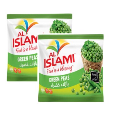 Al islamic Green Peas 2 x 400 gr
