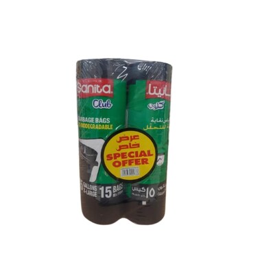 Sanita Garbage Bag Roll 55 gr 17 Pieces