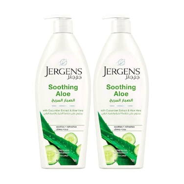 Jergens Soothing Aloe Refresh Lotion 2x400ml