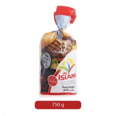 Al Islami Beef Burger Bag 750 gr
