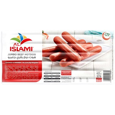 Al Islami Jumbo Beef Hot Dog 425gr