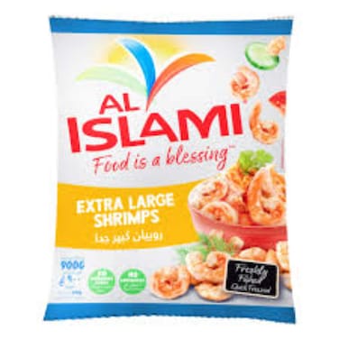 Al Islami Extra Large Shrimps 900gr