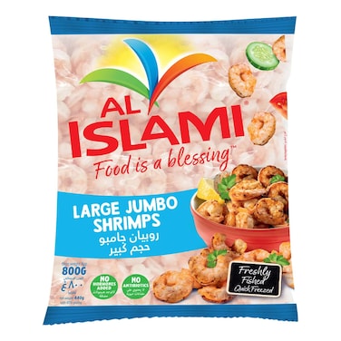 Al Islami Large Jumbo Shrimps 800gr