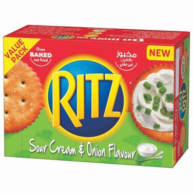 Ritz Sour Cream &amp; Onion 39.6Gx12 Pieces