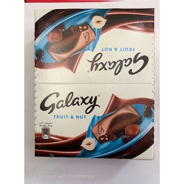 Galaxy Fruit &amp; Nut 30Grx24 Pieces