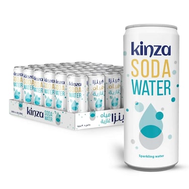Kinza Soda Water 250Mlx30 Pieces