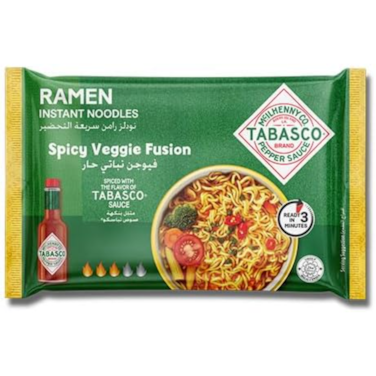 Tabasco Noodle Spicy Veg Fusion 75G