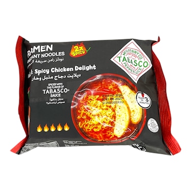 Tabasco Noodle Hot&amp;Spc Chicken 75Gr