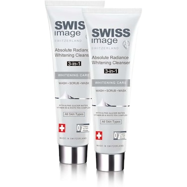 Swiss Whitening Cleanser 3 in 1 100ml Twin Pack (35% Off)