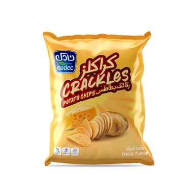 Nadec Potato Chips Cheese 21Gr