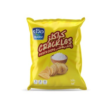 Nadec Potato Chips Salt 21Gr