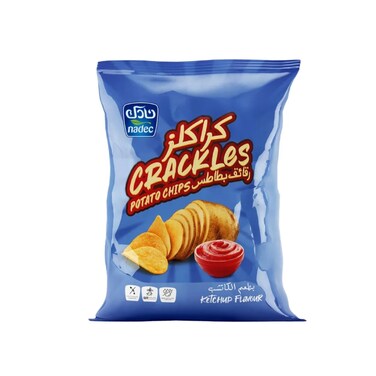 Nadec Potato Chips Ketchup 40Gr